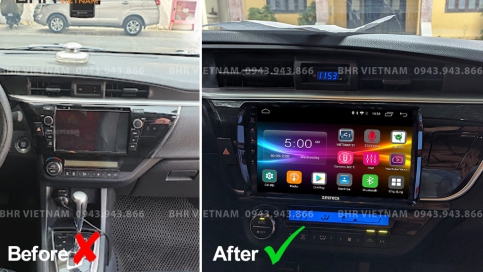 Màn hình DVD Android xe Toyota Altis 2014 - 2017 | Zestech Z900